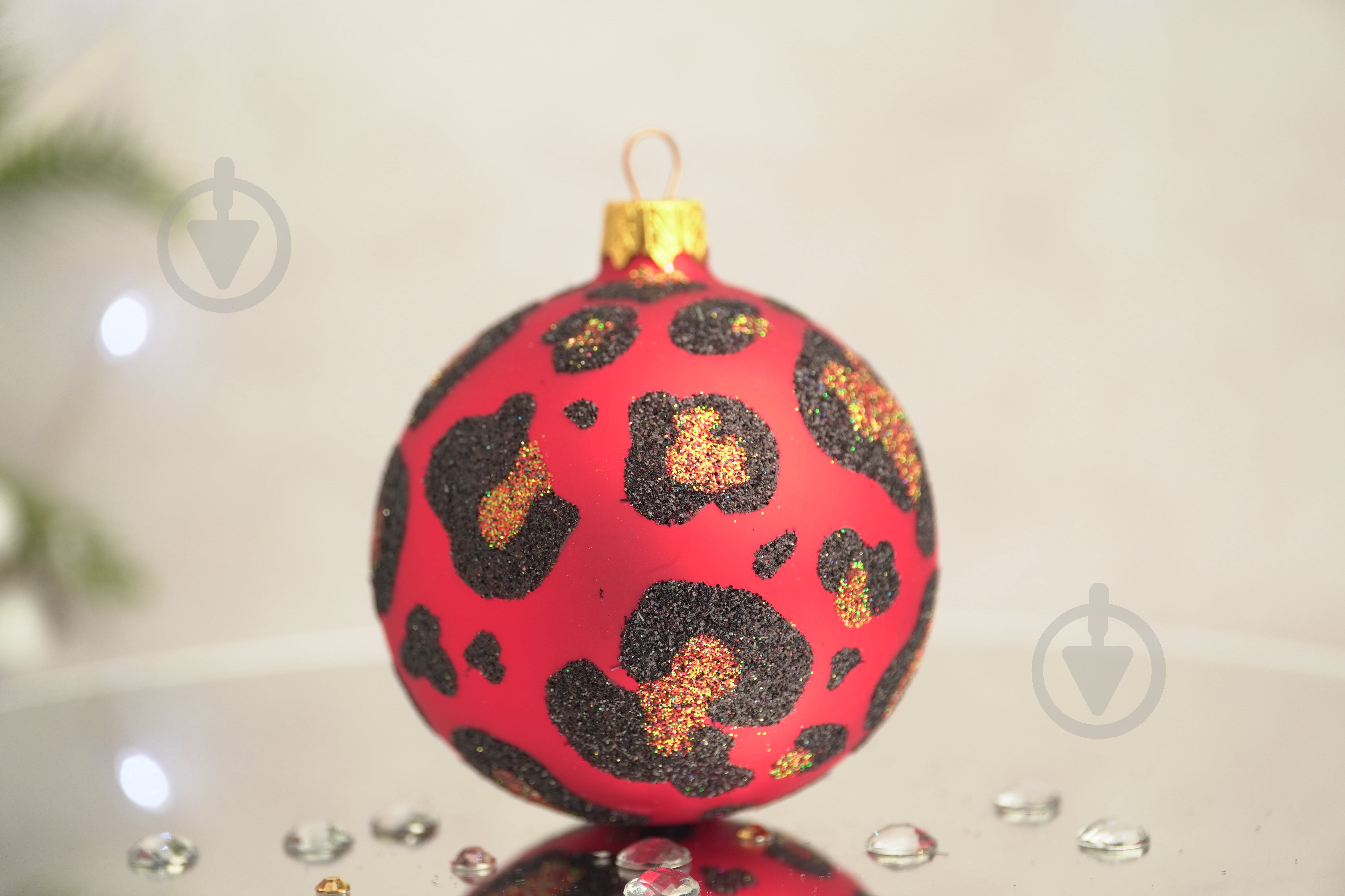 Набор елочных шаров Сафари d 85 мм 5 шт./уп. - фото 9 Набор елочных шаров Сафари d 85 мм 5 шт./уп. - фото 9