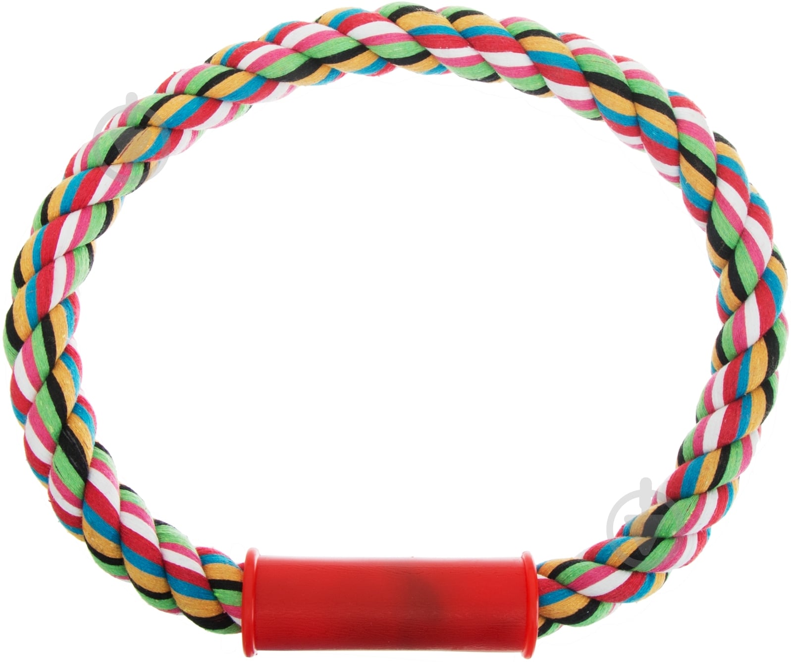 Игрушка для собак Lilli Pet Канат-кольцо с ручкой 30 см 20-2607 - фото 1