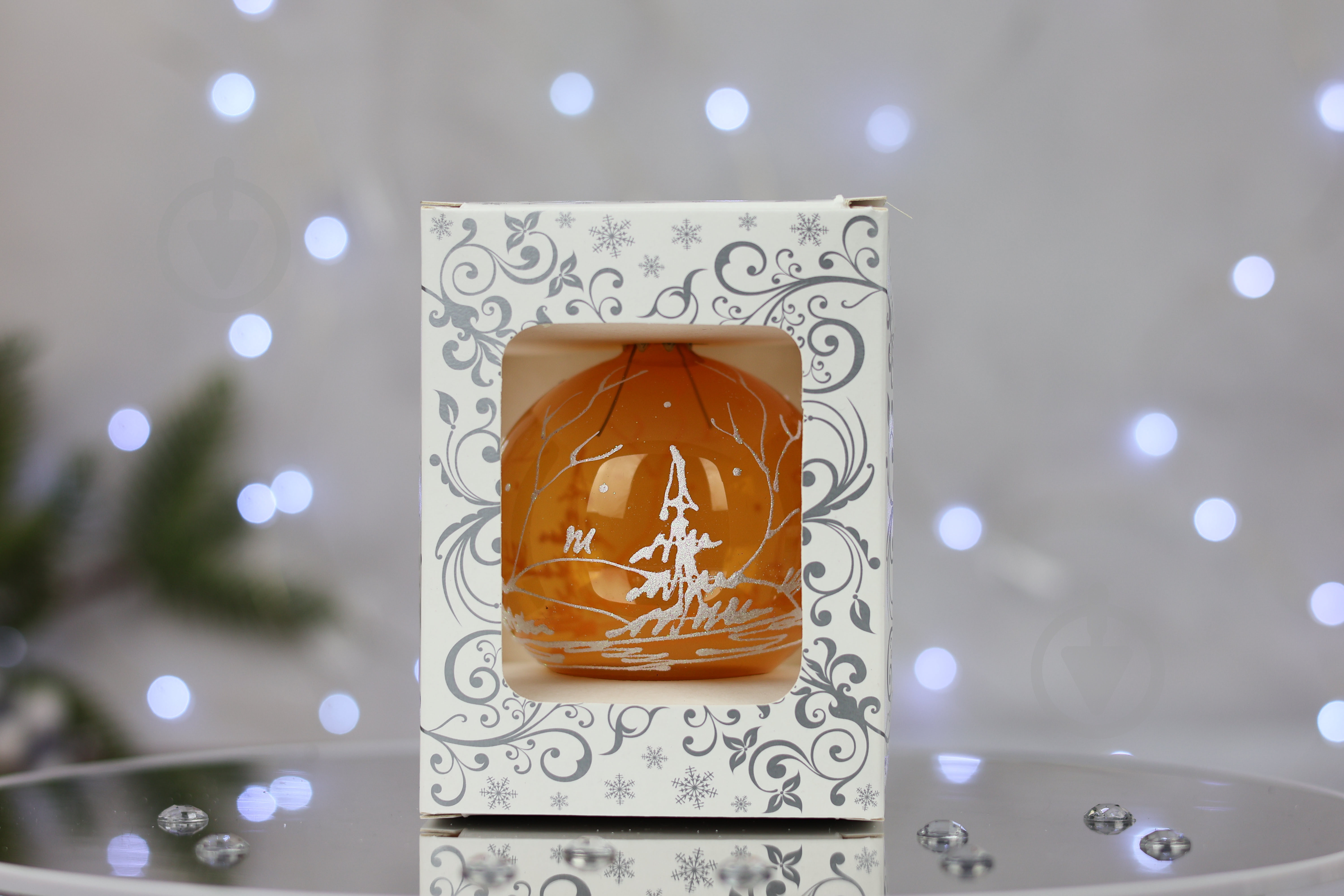 Куля ялинкова Заєць d 85 мм золото 7806723230792 - фото 6 Куля ялинкова Заєць d 85 мм золото 7806723230792 - фото 6