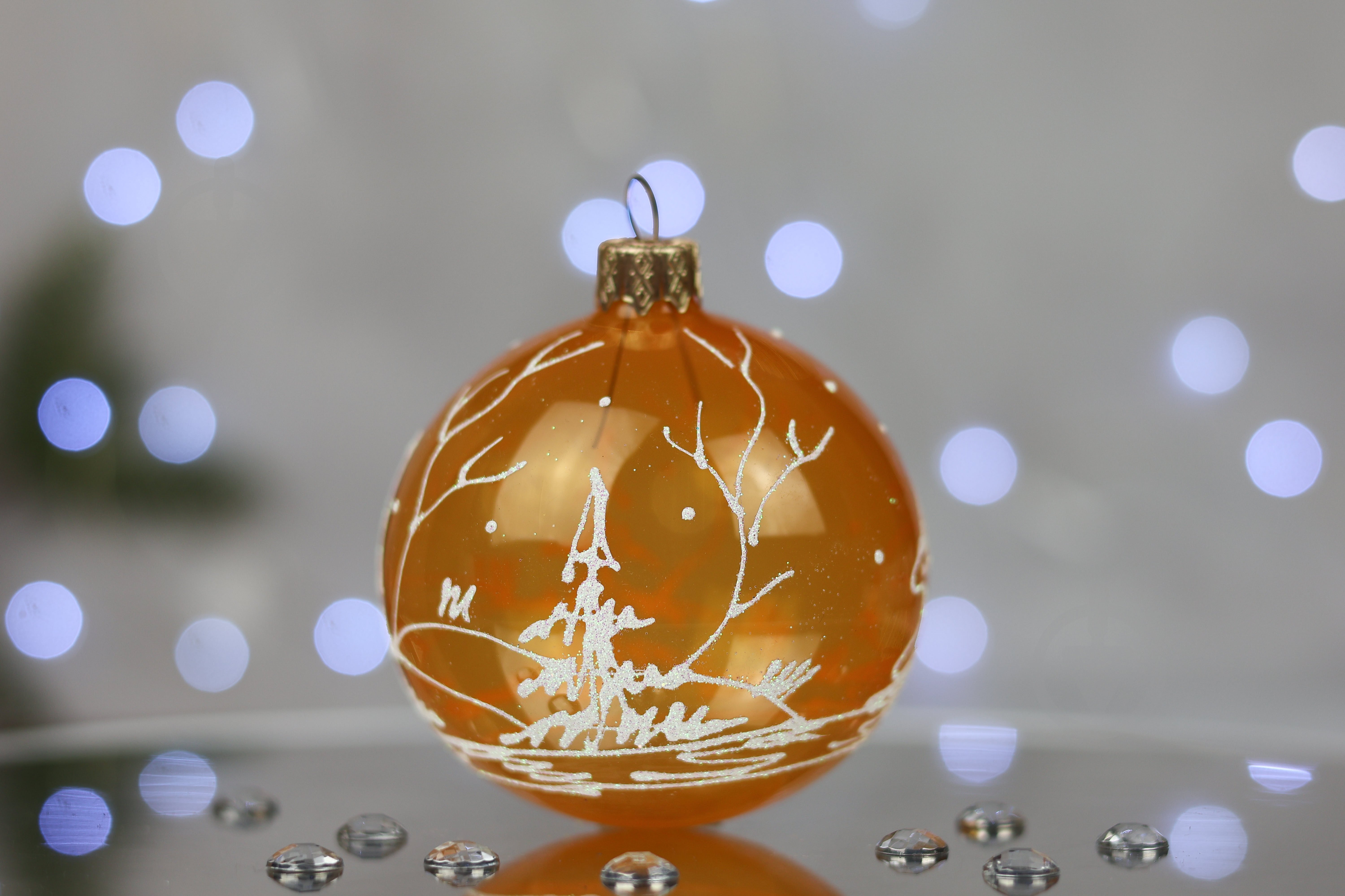 Куля ялинкова Заєць d 85 мм золото 7806723230792 - фото 2 Куля ялинкова Заєць d 85 мм золото 7806723230792 - фото 2