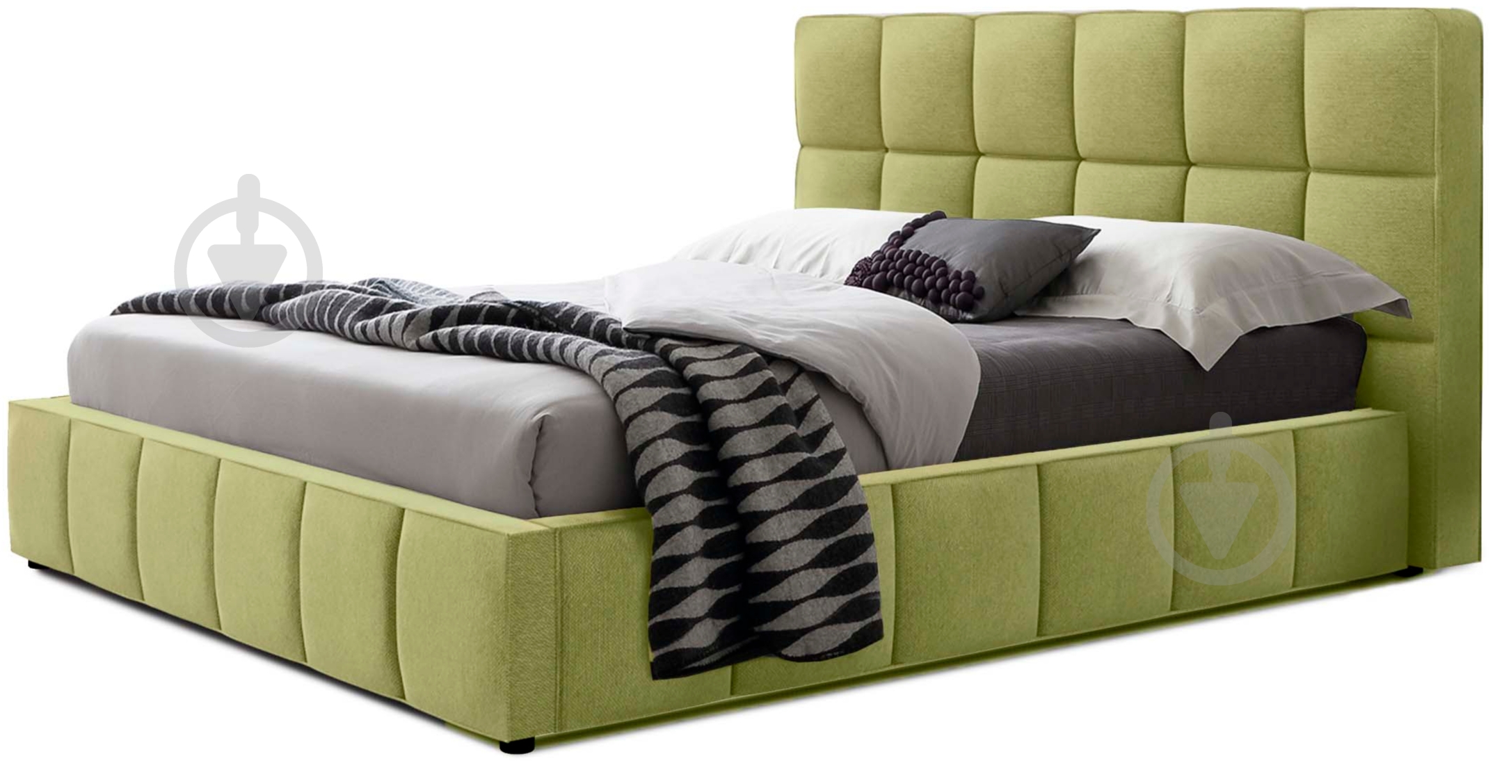 Кровать Green Sofa Техас-1 Флорида Green 160x200 см - фото 1