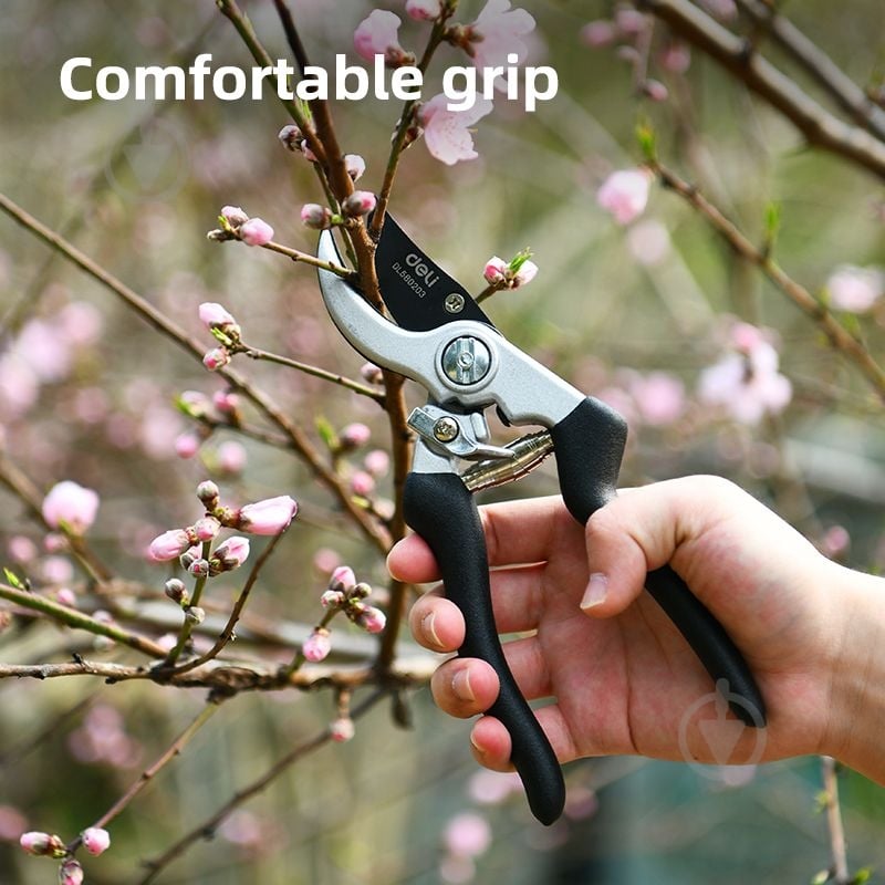 Секатор Deli Секатор 21 см EDL580203 (EDL580203) - фото 2