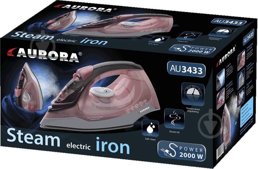 Утюг Aurora AU 3433 - фото 2 Утюг Aurora AU 3433 - фото 2