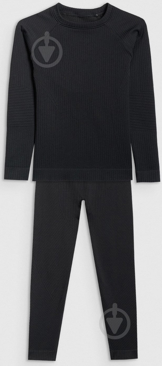 Комплект термобелья 4F SEAMLESS UNDERWEAR F251 4FJWAW25USEAF251-20S р.164 черный - фото 1 Комплект термобелья 4F SEAMLESS UNDERWEAR F251 4FJWAW25USEAF251-20S р.164 черный - фото 1