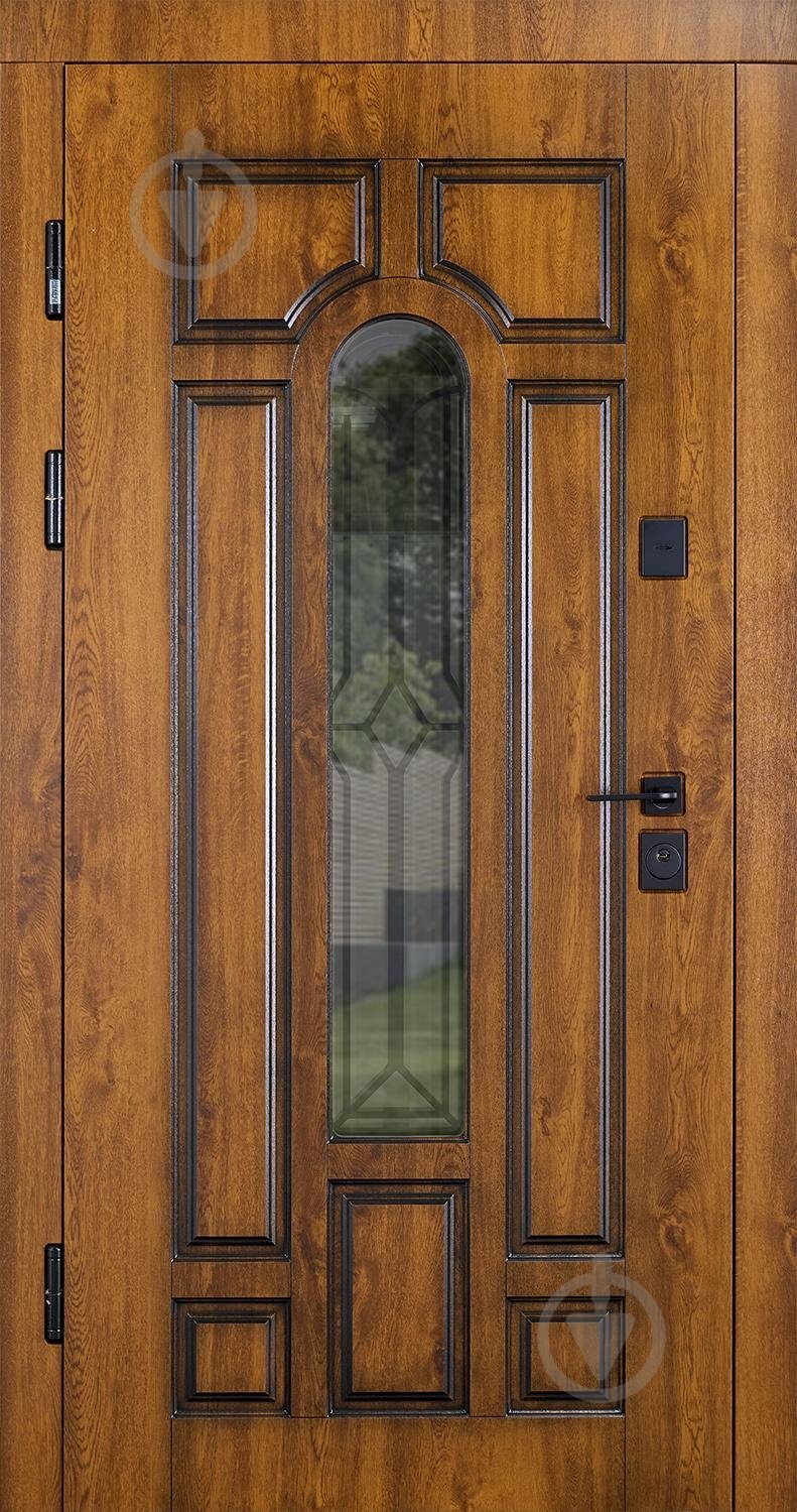 Двері вхідні Abwehr MG3 (487+487)(Vс)(СПЗ)(К55) 096L(ЗД+РТ)+(ЗД) NEW дуб золотий 2050x960 мм ліві - фото 2 Двері вхідні Abwehr MG3 (487+487)(Vс)(СПЗ)(К55) 096L(ЗД+РТ)+(ЗД) NEW дуб золотий 2050x960 мм ліві - фото 2