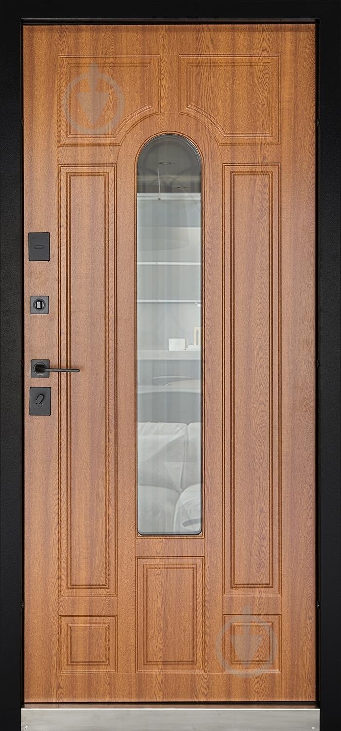 Двері вхідні Abwehr MG3 (487+487)(Vс)(СПЗ)(К55) 096L(ЗД+РТ)+(ЗД) NEW дуб золотий 2050x960 мм ліві - фото 3 Двері вхідні Abwehr MG3 (487+487)(Vс)(СПЗ)(К55) 096L(ЗД+РТ)+(ЗД) NEW дуб золотий 2050x960 мм ліві - фото 3