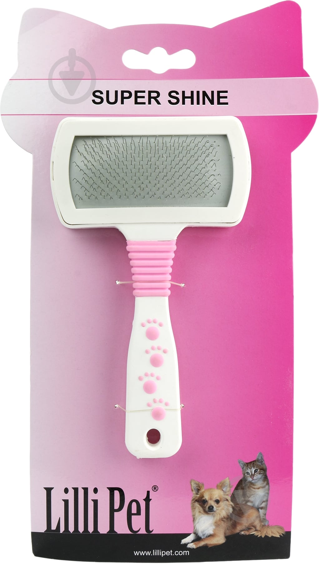 Пуходерка Lilli Pet Super Shine 17х9 см 20-5102 - фото 3 Пуходерка Lilli Pet Super Shine 17х9 см 20-5102 - фото 3