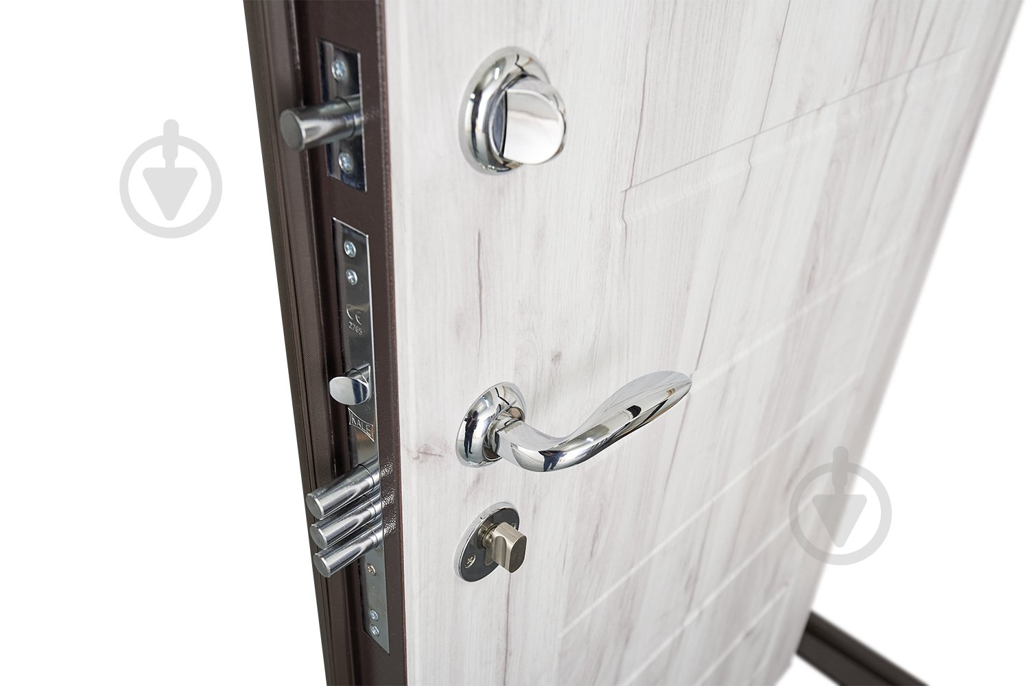 Дверь входная Abwehr АМ-462 086П (V) (ШБр+ДКфБ) Avers+Kale НЧ шагрень бронза / дуб кремовый 2050х860 мм правая - фото 6