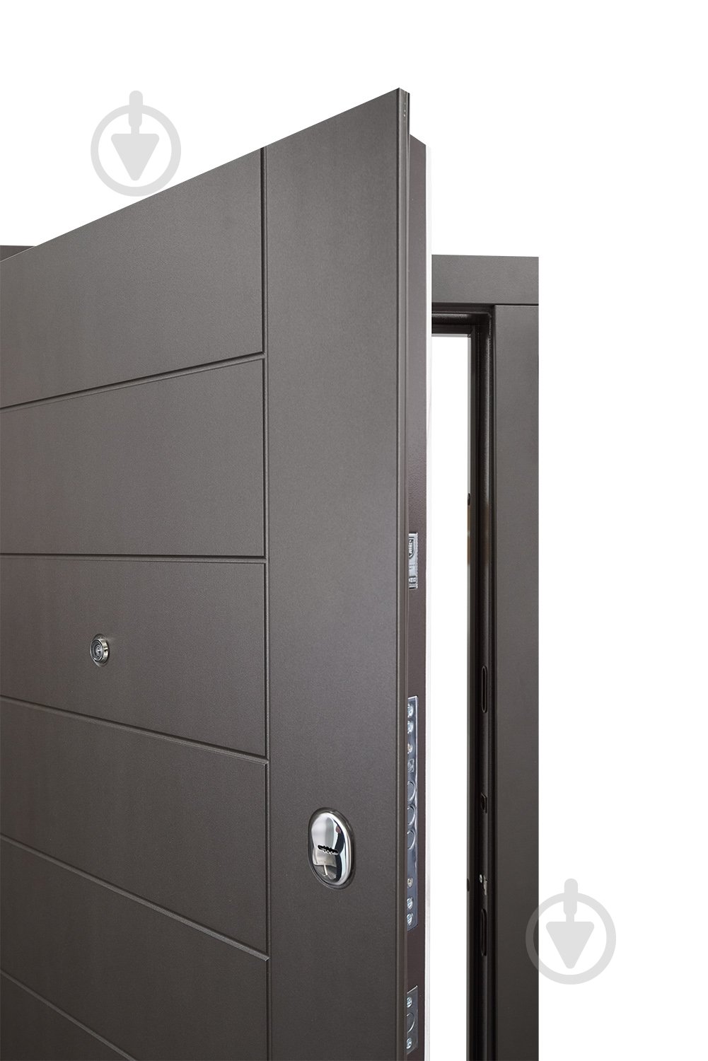 Дверь входная Abwehr АМ-462 086Л (V) (ШБр+ДКфБ) Avers+Kale НЧ шагрень бронза / дуб кремовый 2050х860 мм левая - фото 10