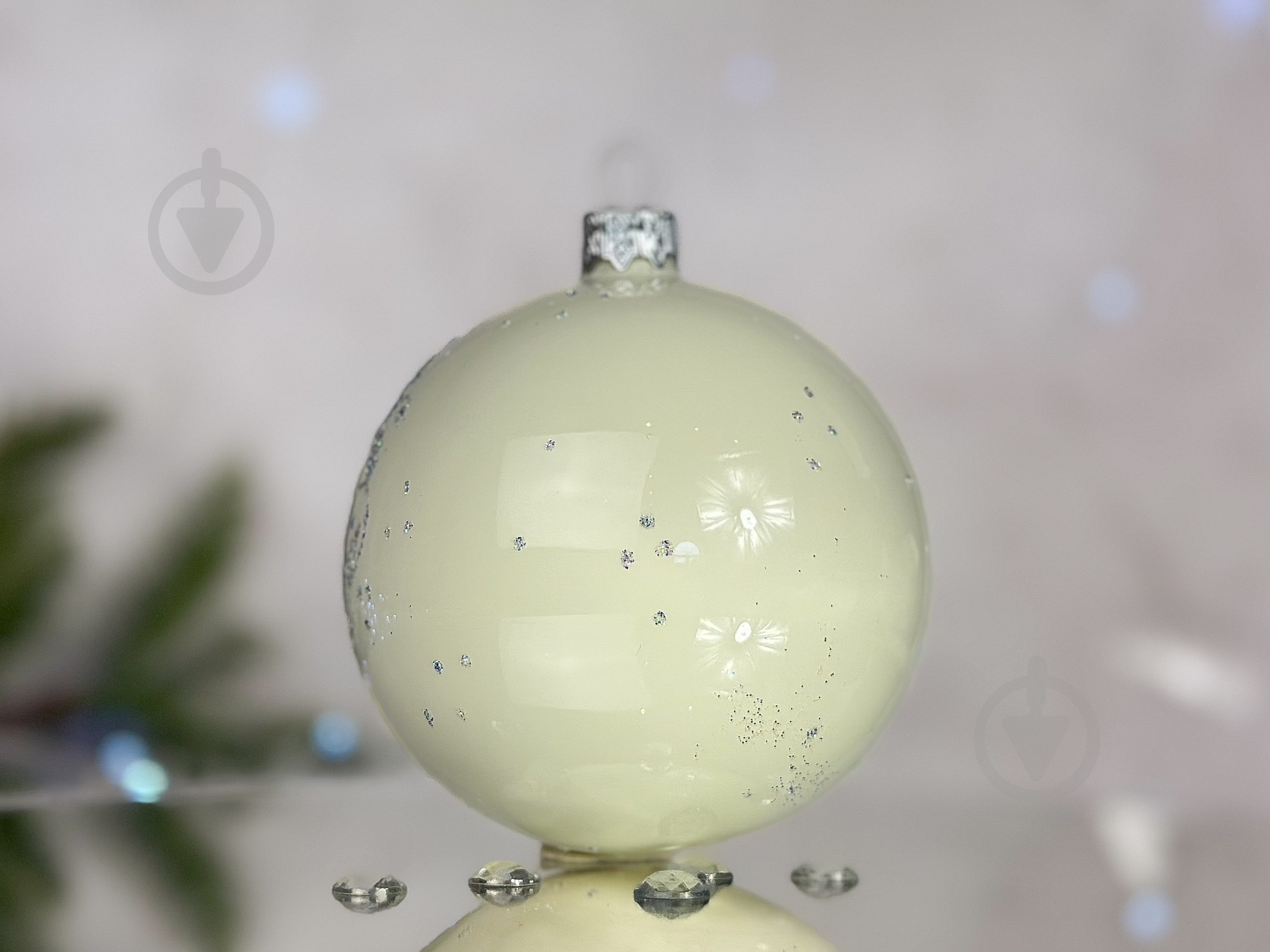 Куля ялинкова Символ 2026 Сніжний кінь d 85 мм білий 4820001180527 - фото 2 Куля ялинкова Символ 2026 Сніжний кінь d 85 мм білий 4820001180527 - фото 2