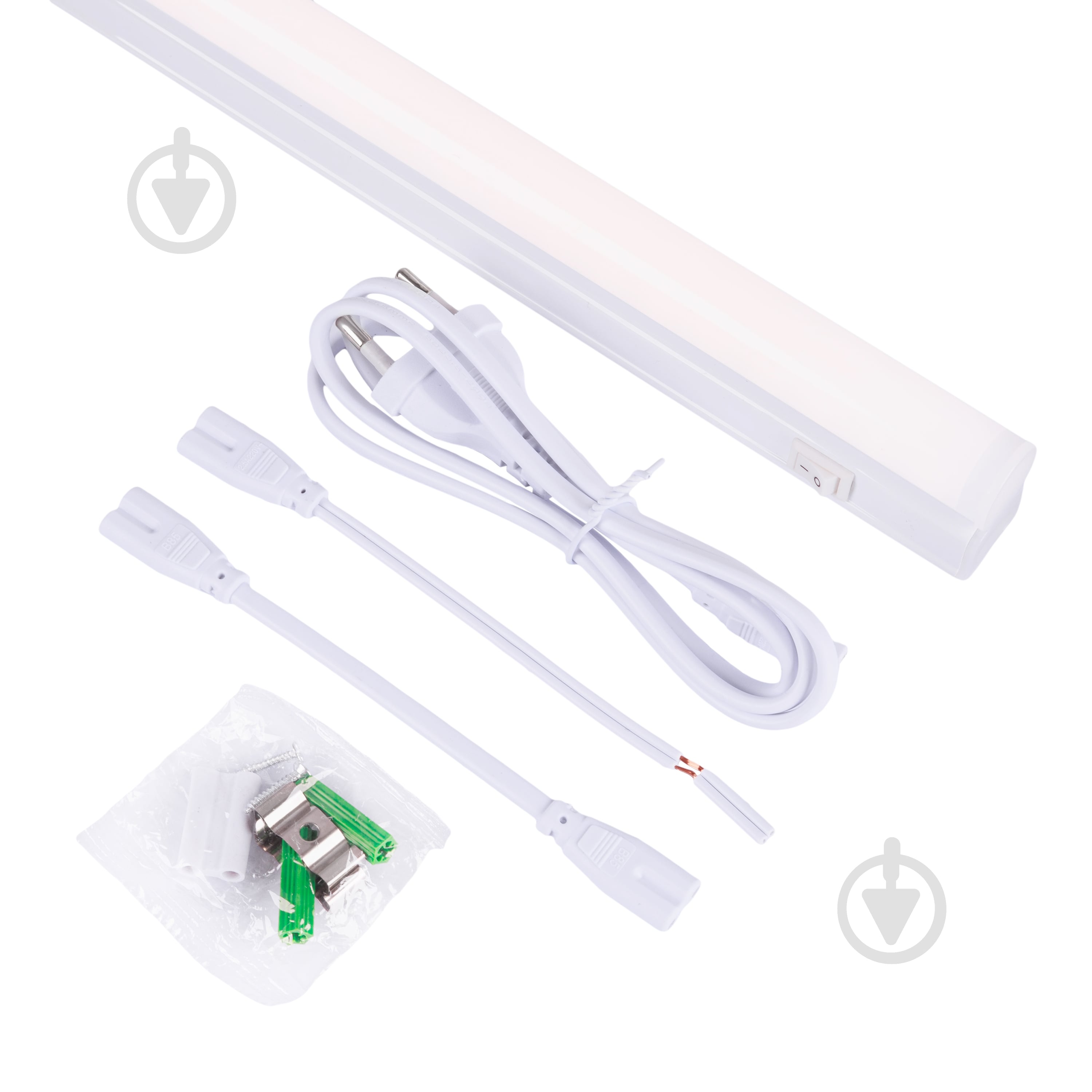 Світильник лінійний LED EXPERT T5 18Вт 4000К з вимикачем та кабелем - фото 1