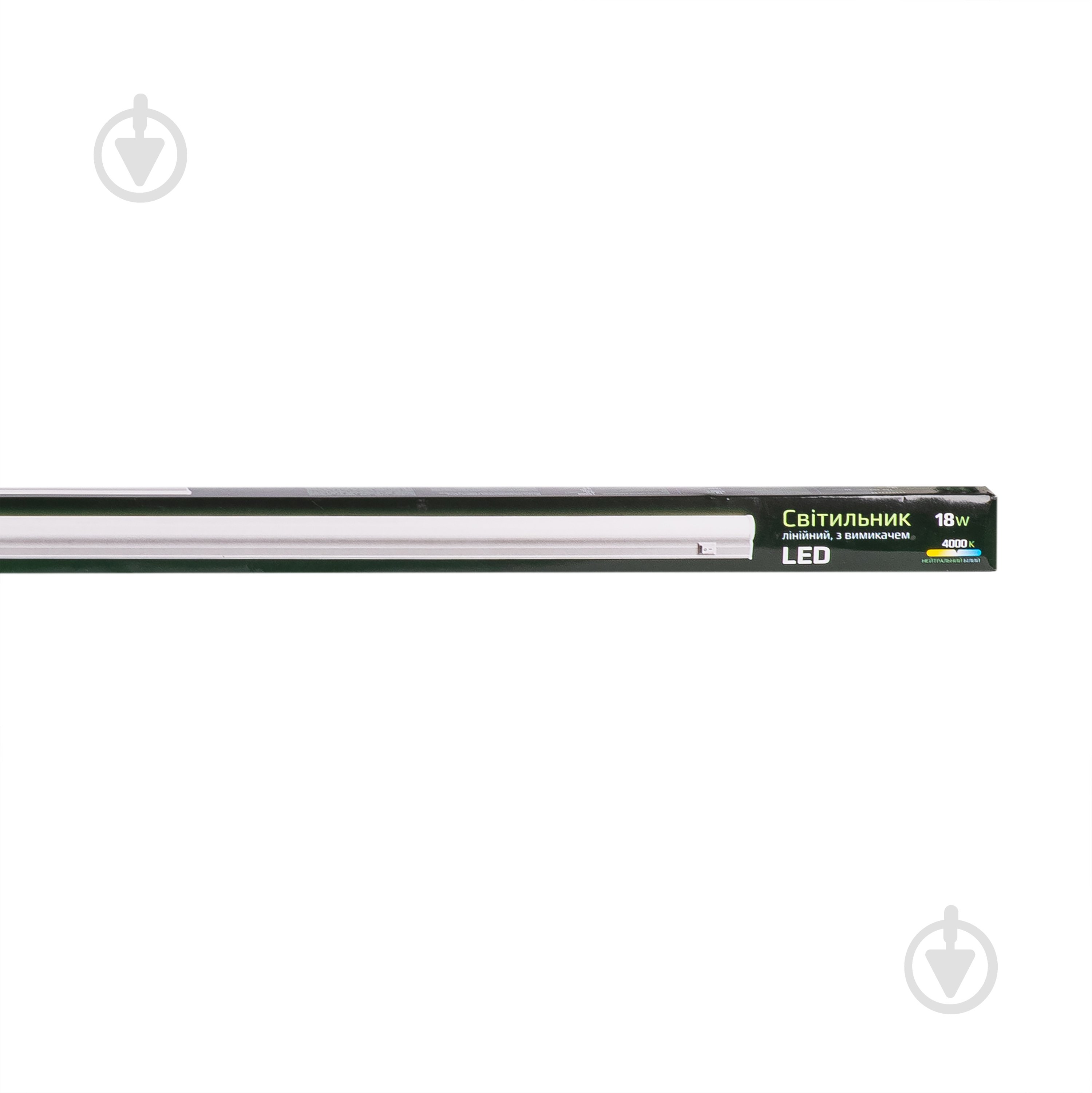 Світильник лінійний LED EXPERT T5 18Вт 4000К з вимикачем та кабелем - фото 2
