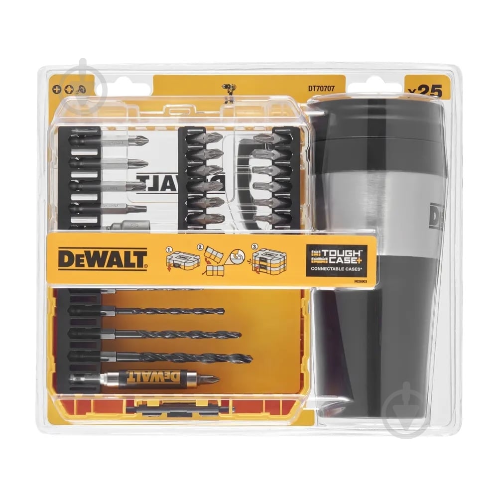 Набор бит и сверл DeWalt 25 шт. DT70707 - фото 3