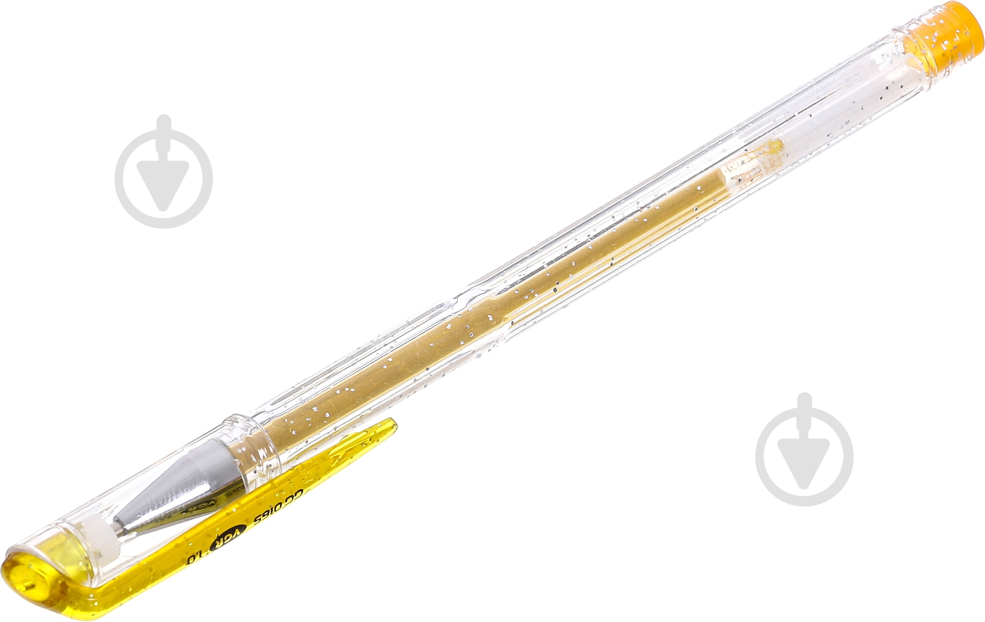 Ручка гелевая VGR GG-0165-R желтая - фото 1