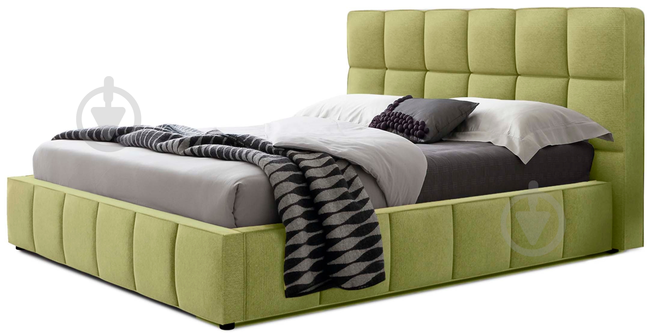 Ліжко Green Sofa Техас-1 Флорида Green 180x200 см - фото 1