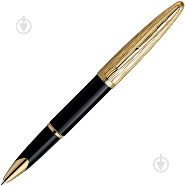 Ручка-роллер Waterman Carene Essential Black/Gold RB 41204 - фото 1 Ручка-роллер Waterman Carene Essential Black/Gold RB 41204 - фото 1