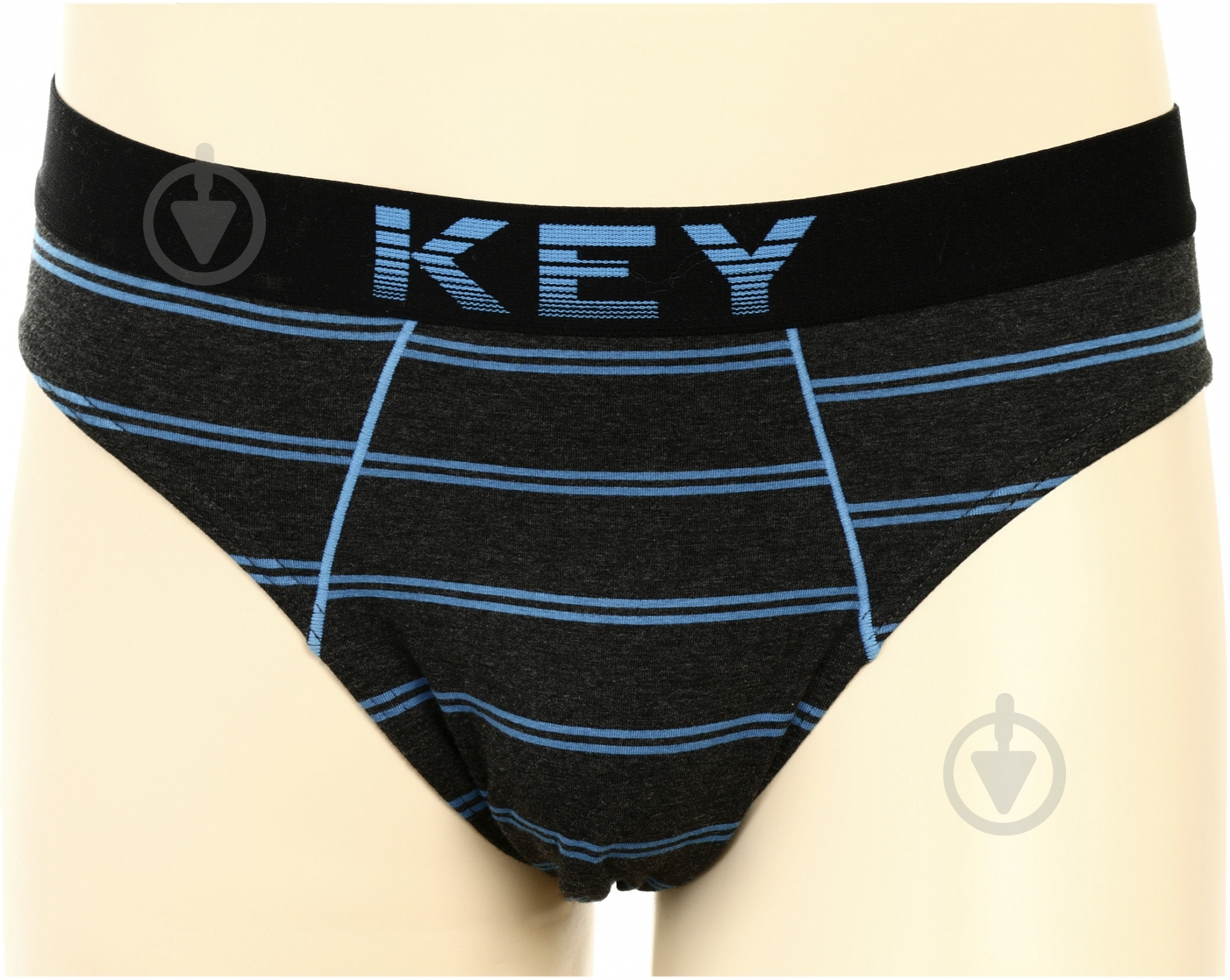 Трусы мужские KEY XL черный - фото 1