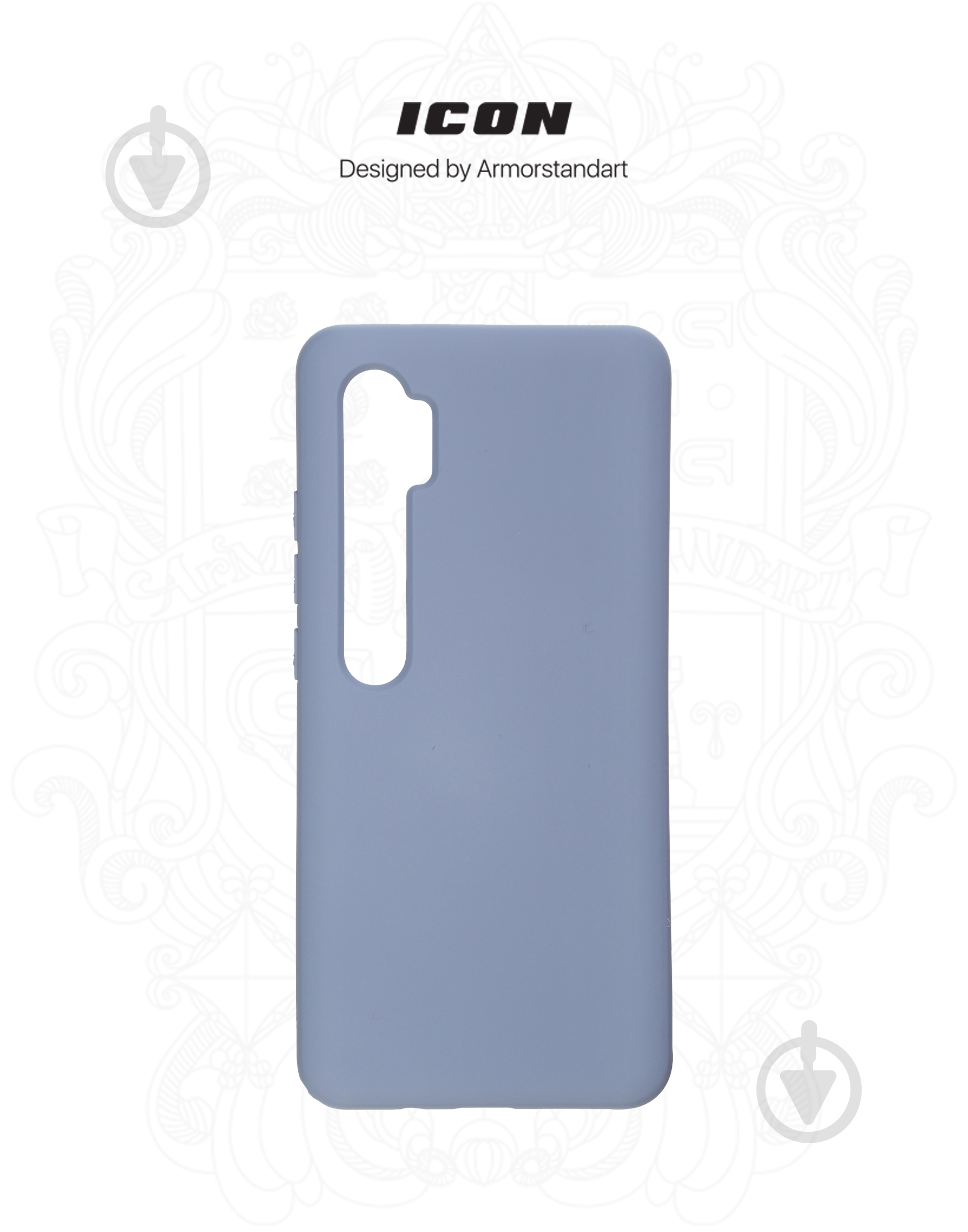 Чехол Armorstandart ICON Case Blue (ARM56363) для Xiaomi Mi Note 10 - фото 3