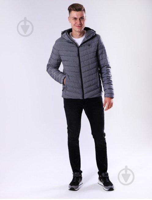 Куртка мужская зимняя 4F H4Z20-KUMP004-24M р.XL серая - фото 6 Куртка мужская зимняя 4F H4Z20-KUMP004-24M р.XL серая - фото 6