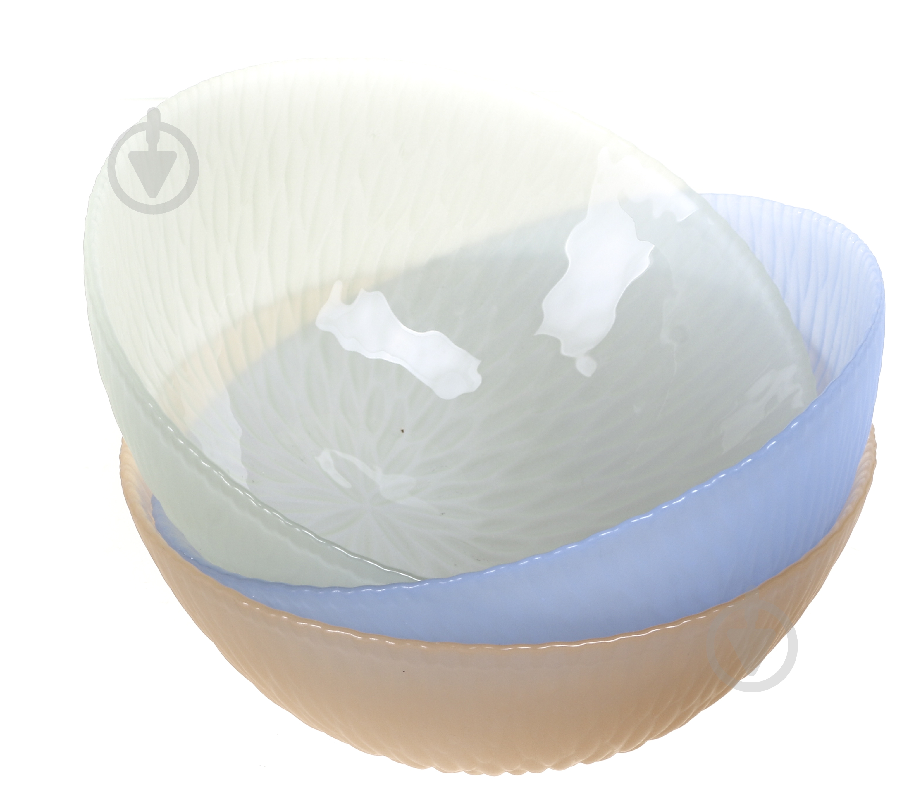 Набор салатников Arda Cam Dolche 3 шт. - фото 2