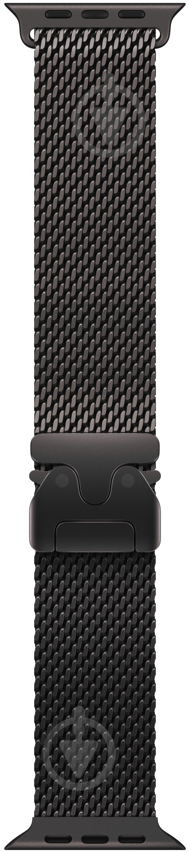 Ремешок Apple 49mm Black Titanium Milanese Loop - Large (MXKH3ZM/A) - фото 1