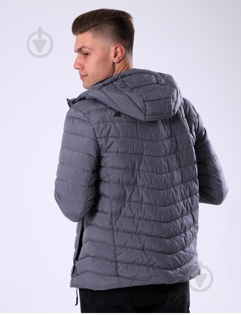 Куртка мужская зимняя 4F H4Z20-KUMP004-24M р.M серая - фото 5 Куртка мужская зимняя 4F H4Z20-KUMP004-24M р.M серая - фото 5