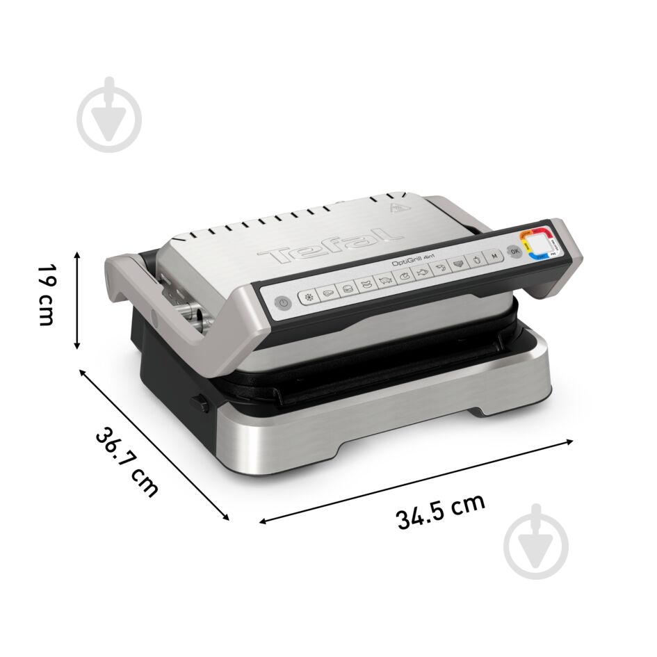 Гриль-барбекю Tefal OptiGrill 4in1 GC774D30 - фото 10