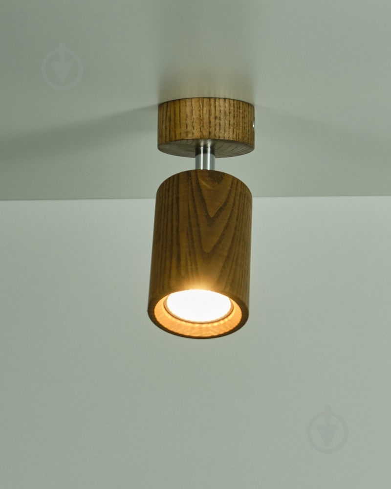 Спот Iterna Arendal 1xGU10 ясень темный LW032 - фото 7