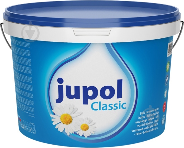 Краска интерьерная водоэмульсионная JUB Jupol глубокий мат 5 л - фото 1 Краска интерьерная водоэмульсионная JUB Jupol глубокий мат 5 л - фото 1