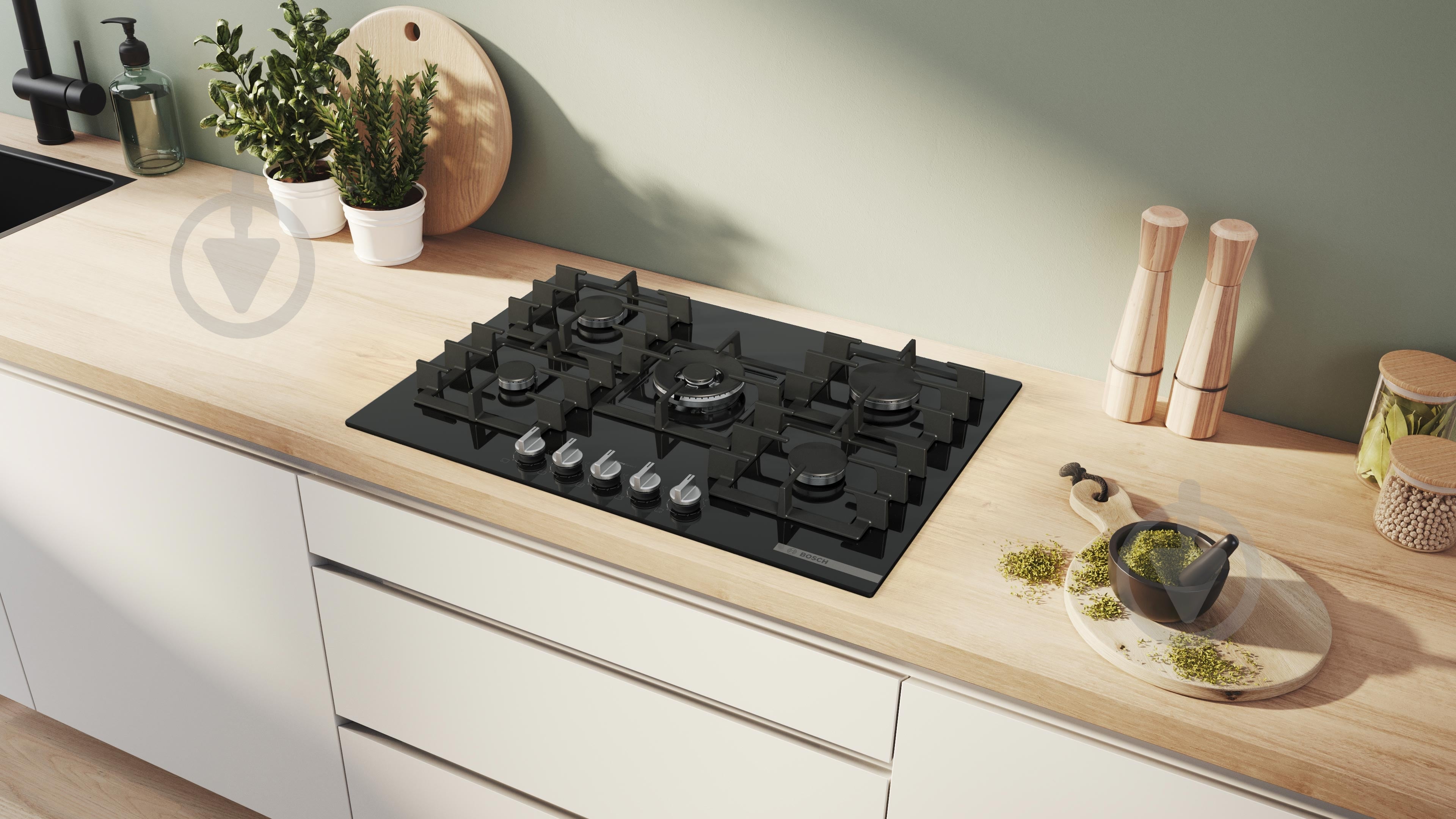 Варочная поверхность газовая Bosch PPQ7A6I45 - фото 5