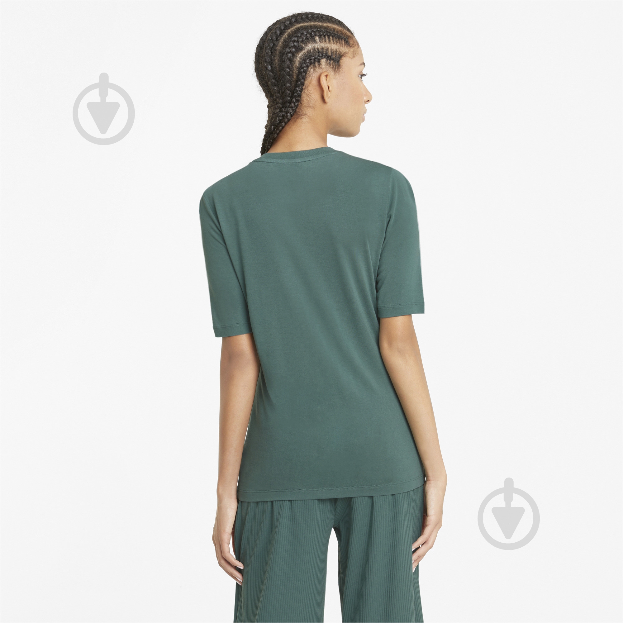 Футболка Puma Modern Basics Tee 58592945 р.S голубой - фото 4