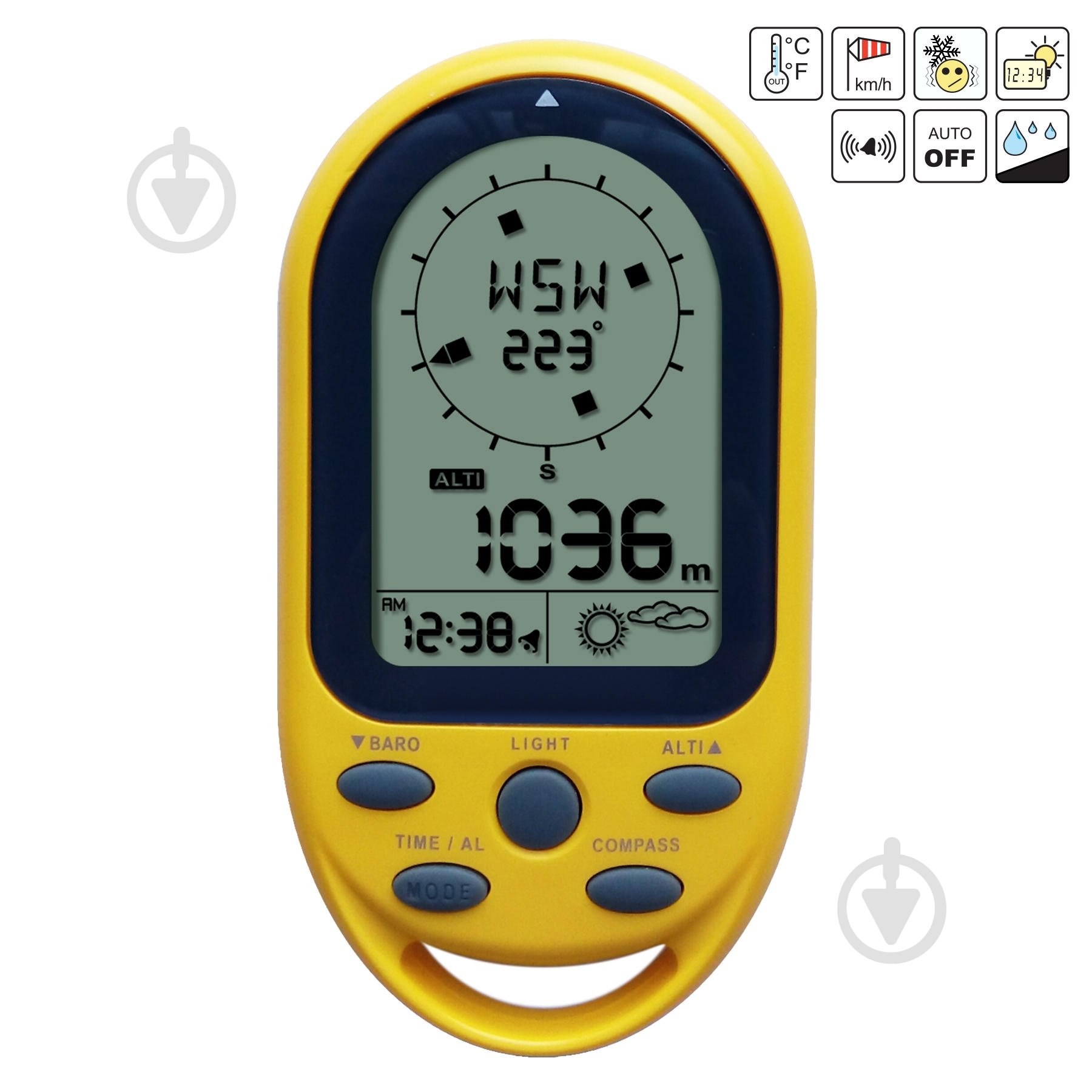 Компас Technoline EA3050 Yellow (EA3050) - фото 1