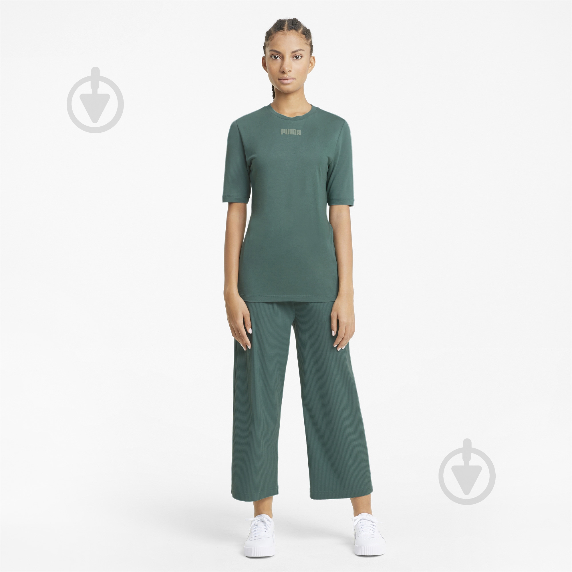 Футболка Puma Modern Basics Tee 58592945 р.L голубой - фото 5 Футболка Puma Modern Basics Tee 58592945 р.L голубой - фото 5