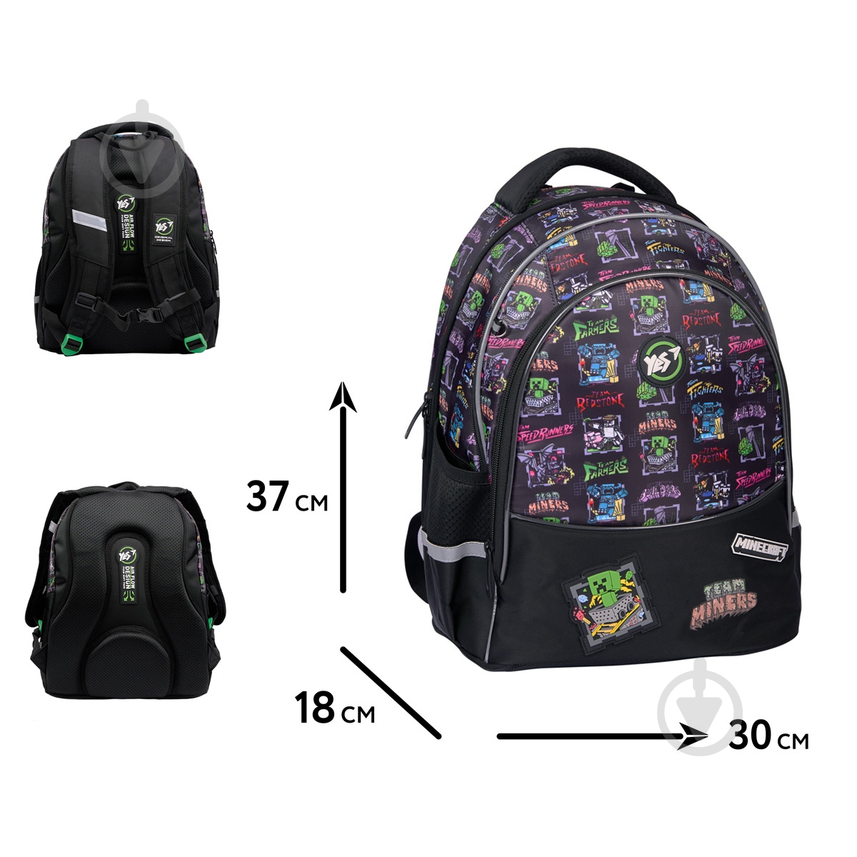 Рюкзак шкільний YES Minecraft TS-52 Minecraft Comix 559943 - фото 2 Рюкзак шкільний YES Minecraft TS-52 Minecraft Comix 559943 - фото 2