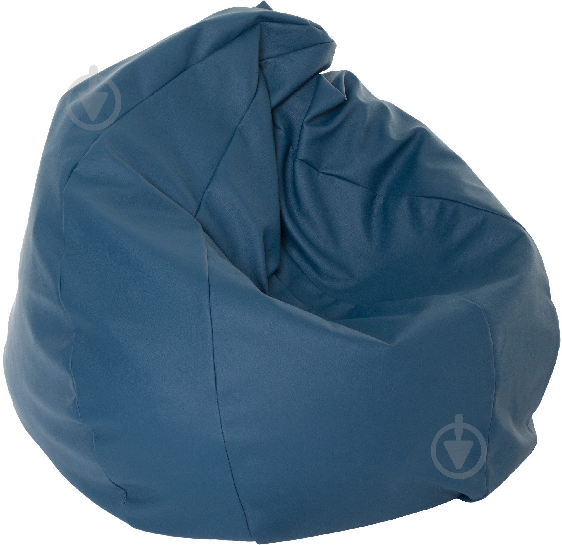 Кресло-мешок Марбет Soft №09 L 160 л синий - фото 1