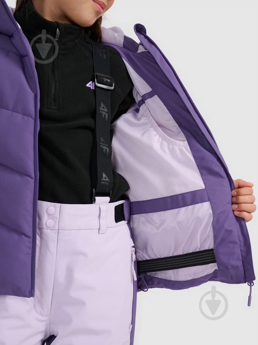 Куртка 4F TECHNICAL JACKET F0825 4FJWAW25TTJAF0825-50S р.134 - фото 5