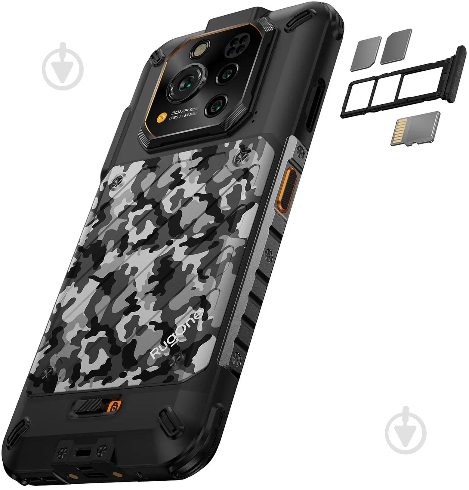 Смартфон RugOne Xever 7 12/512GB black (6975326660686) - фото 27