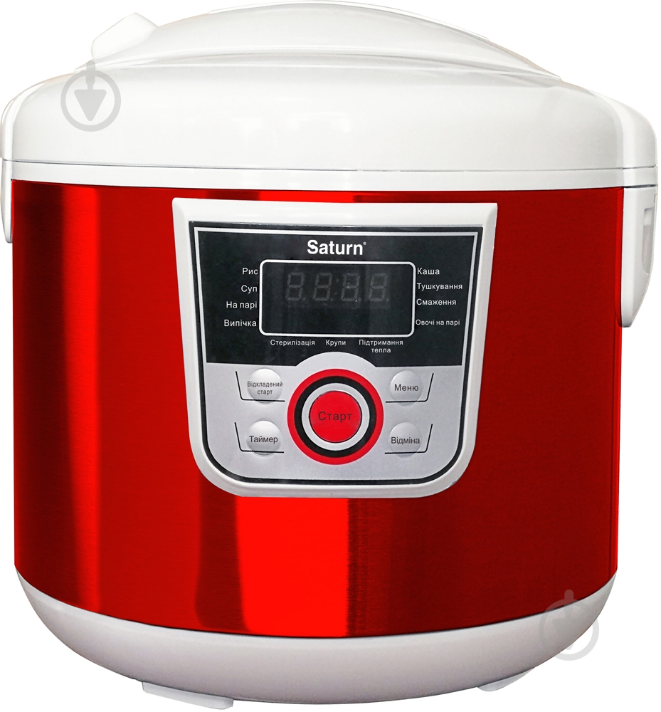 Мультиварка Saturn ST-MC9303 Red - фото 1