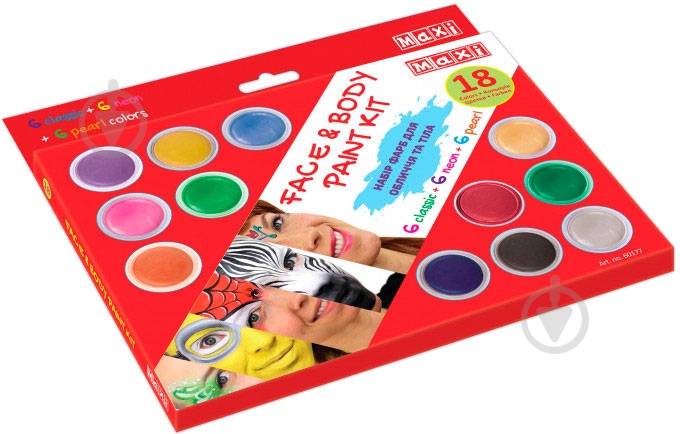 Краски для лица (MX60177) Maxi - фото 1