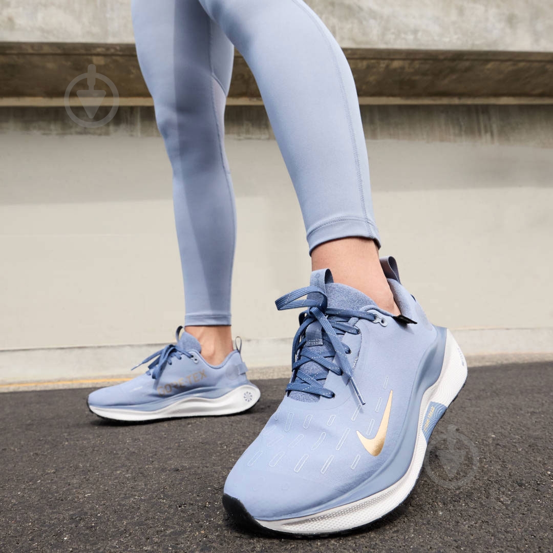 Кросівки жіночі демісезонні Nike INFINITY RUN 4 REACTX GORE-TEX FB2197-400 р.40 блакитні - фото 15 Кросівки жіночі демісезонні Nike INFINITY RUN 4 REACTX GORE-TEX FB2197-400 р.40 блакитні - фото 15