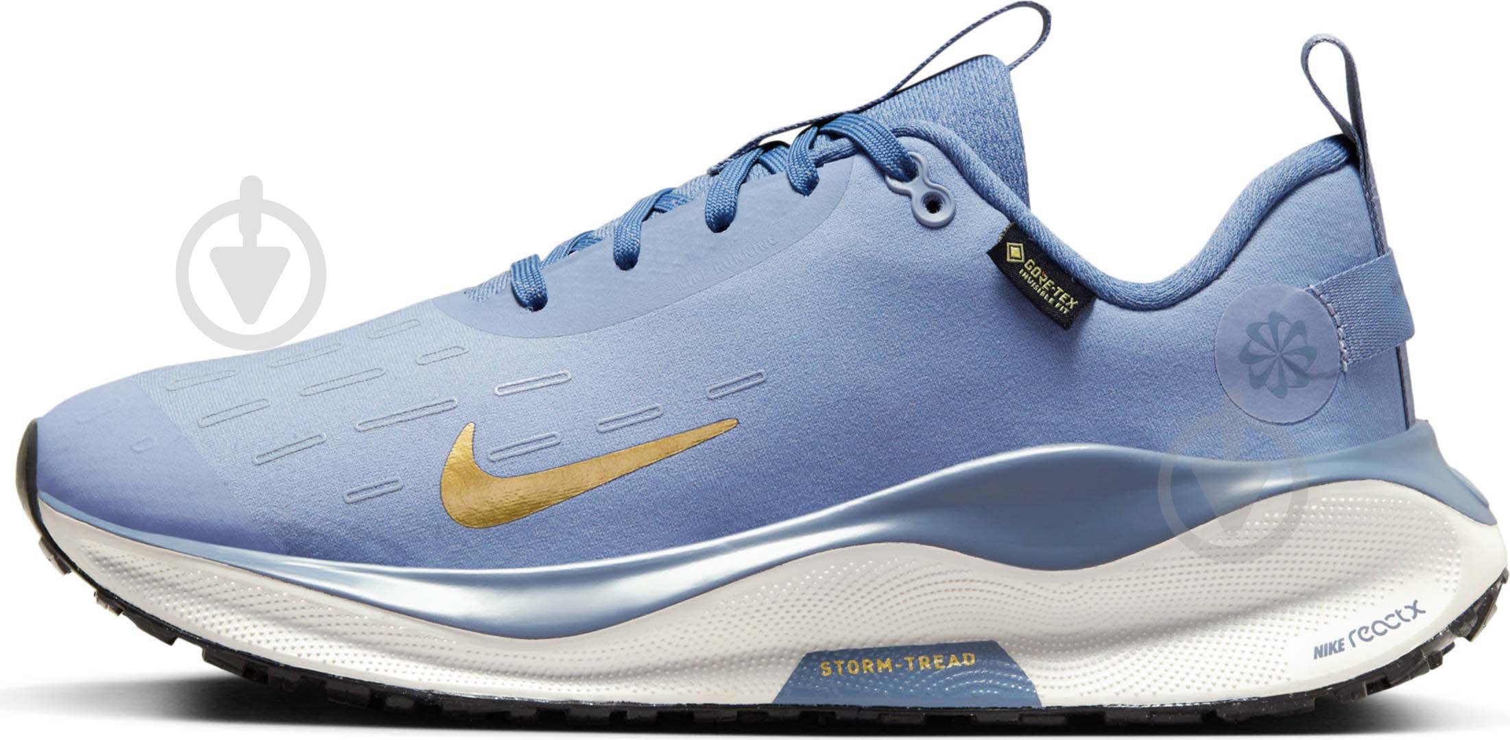 Кросівки жіночі демісезонні Nike INFINITY RUN 4 REACTX GORE-TEX FB2197-400 р.40 блакитні - фото 3 Кросівки жіночі демісезонні Nike INFINITY RUN 4 REACTX GORE-TEX FB2197-400 р.40 блакитні - фото 3