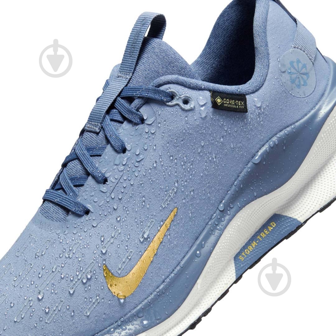 Кросівки жіночі демісезонні Nike INFINITY RUN 4 REACTX GORE-TEX FB2197-400 р.40 блакитні - фото 9 Кросівки жіночі демісезонні Nike INFINITY RUN 4 REACTX GORE-TEX FB2197-400 р.40 блакитні - фото 9