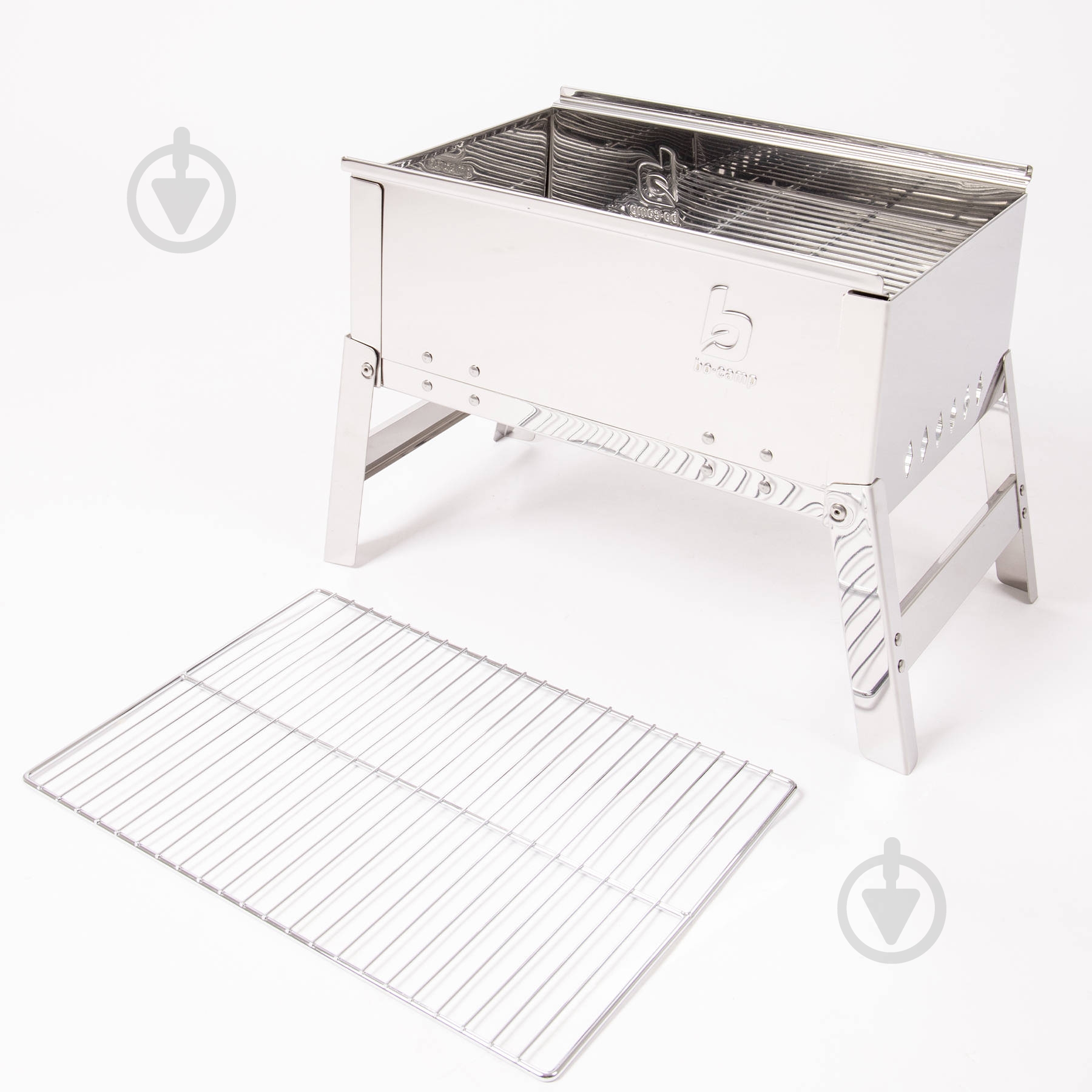 Гриль вугільний Bo-Camp Compact Delux Silver (8108360) - фото 8