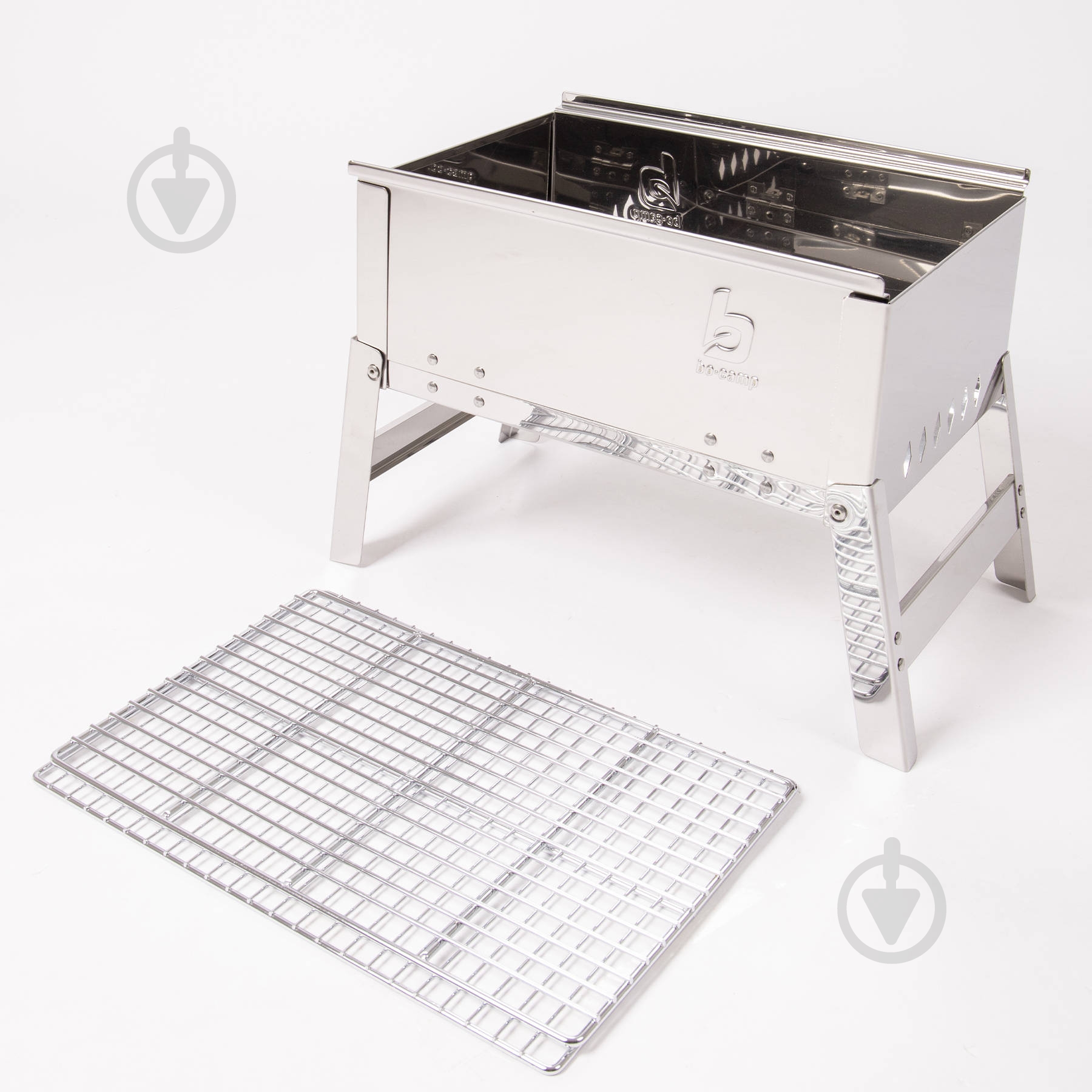 Гриль вугільний Bo-Camp Compact Delux Silver (8108360) - фото 7