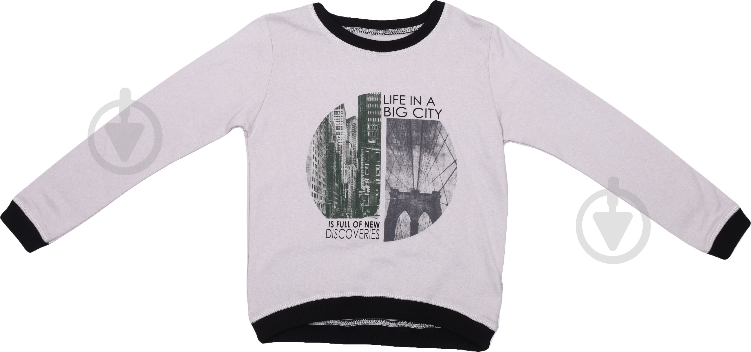 Джемпер для девочки Фламинго р.128 серый * - фото 2