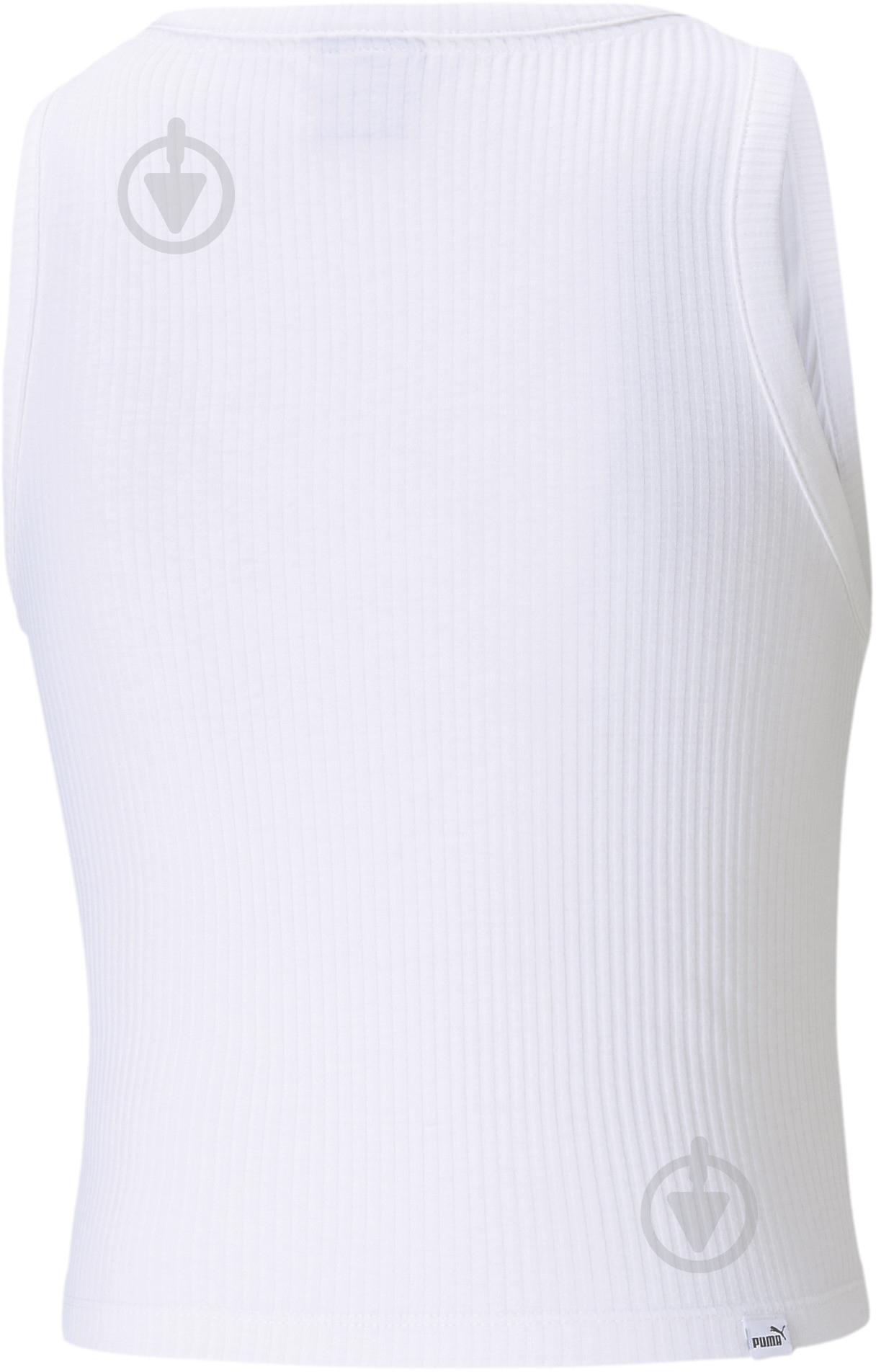 Майка Puma Modern Basics Ribbed Tank 58593102 р.S белый - фото 3 Майка Puma Modern Basics Ribbed Tank 58593102 р.S белый - фото 3