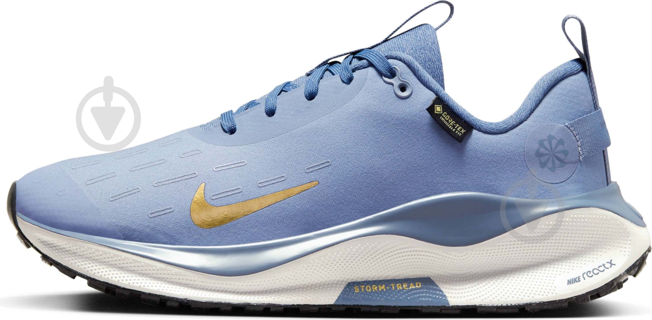Кросівки жіночі демісезонні Nike INFINITY RUN 4 REACTX GORE-TEX FB2197-400 р.37,5 блакитні - фото 3 Кросівки жіночі демісезонні Nike INFINITY RUN 4 REACTX GORE-TEX FB2197-400 р.37,5 блакитні - фото 3