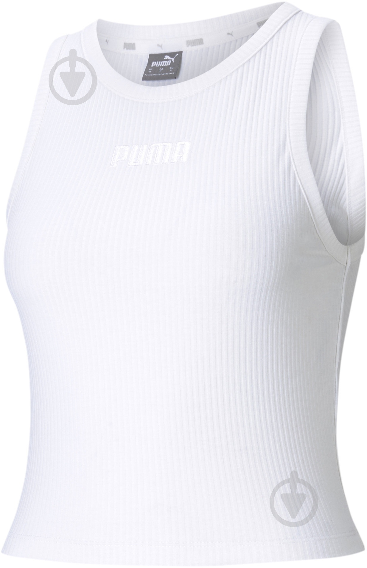 Майка Puma Modern Basics Ribbed Tank 58593102 р.M білий - фото 2