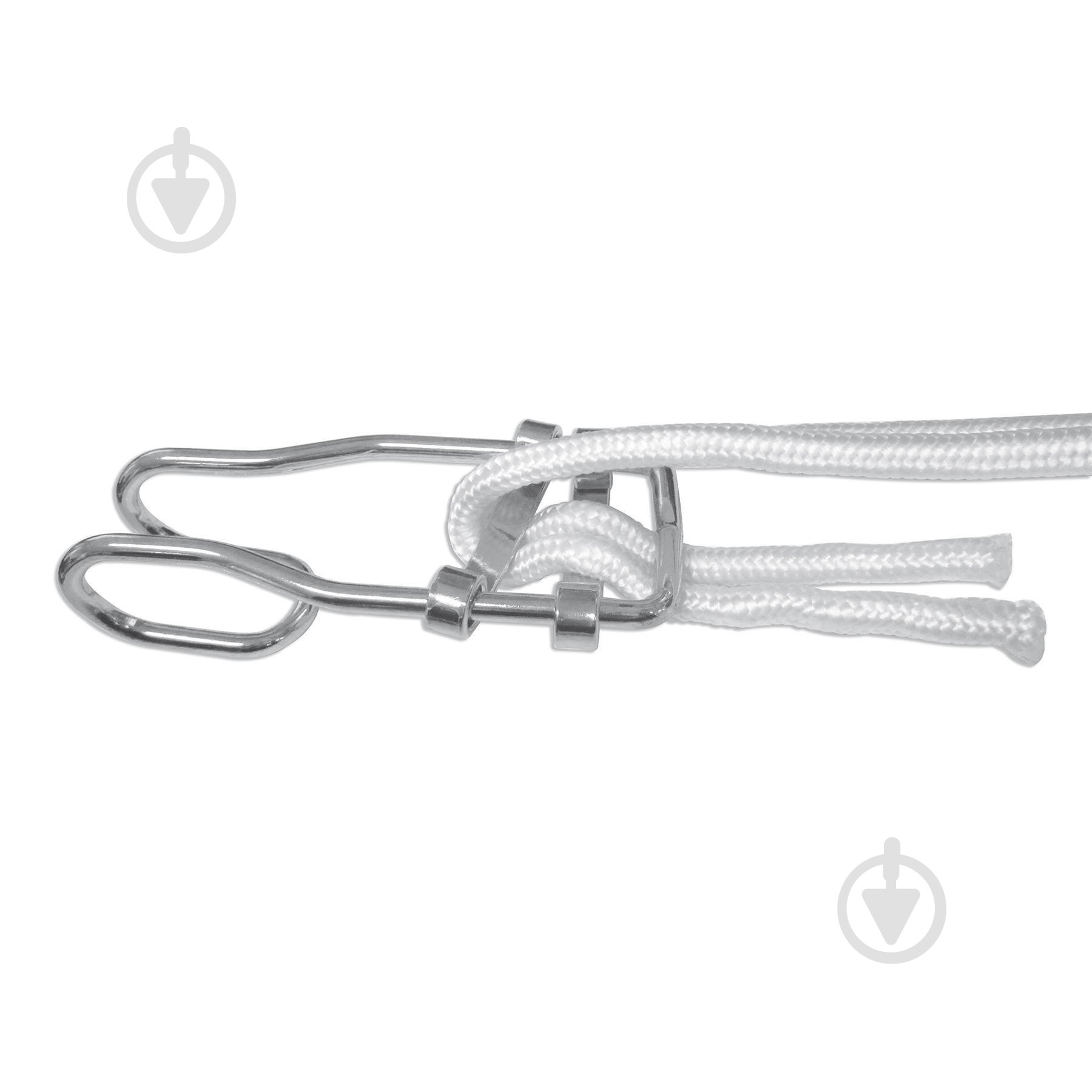 Комплект креплений Bo-Camp для гамака Universal Silver (7100208) 380 см белый - фото 2 Комплект креплений Bo-Camp для гамака Universal Silver (7100208) 380 см белый - фото 2