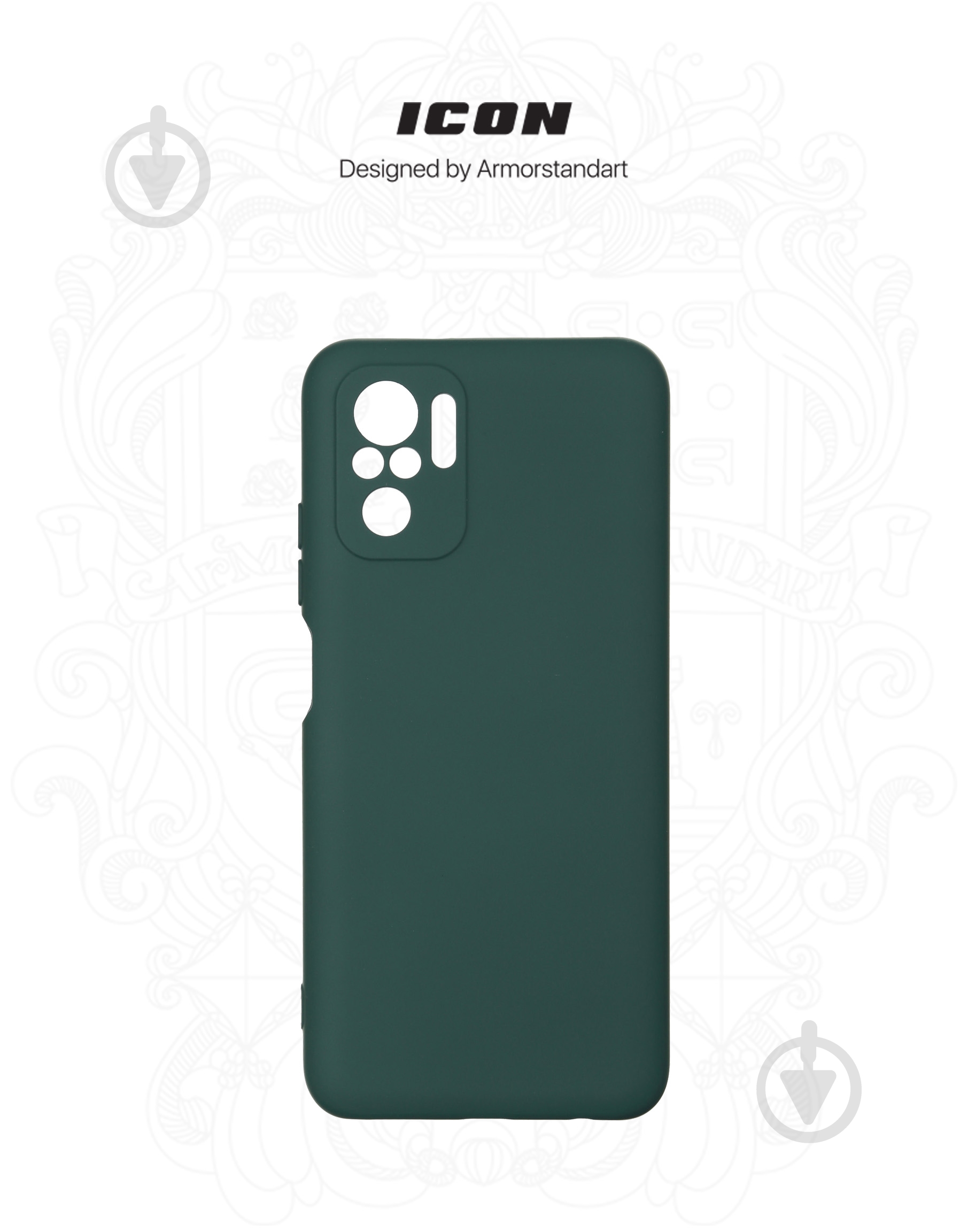 Чехол Armorstandart ICON Case Pine Green (ARM58825) для Xiaomi Mi Note 10 - фото 3
